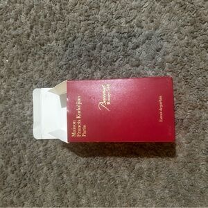 Maison Francis Kurkdjian Red and Gold Perfume Box